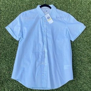 Calvin Klein Button Sleeves Medium Short Sleeve
